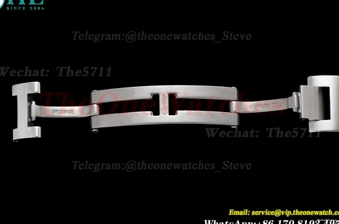 De Dial SS Ballon SS Cartier A076 V6F 33mm White Bleu 0106